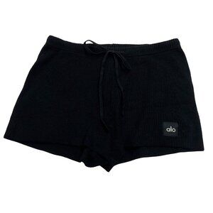 ALO Yoga Supernatural Sweater Short in Black